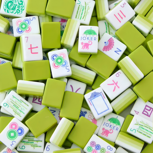 Apple Green Essential - Luxury American Mahjong Set