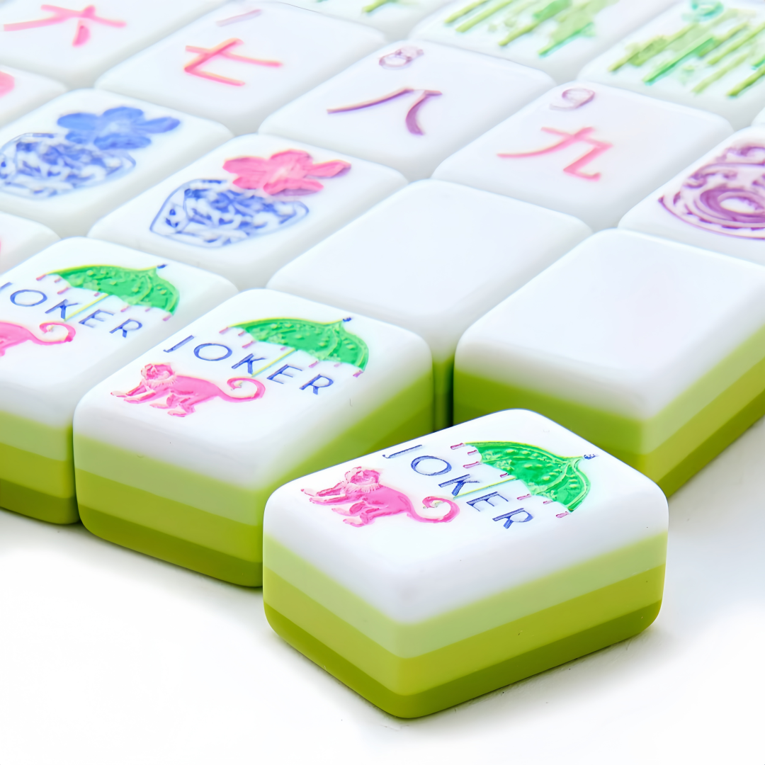 Apple Green Essential - Luxury American Mahjong Set