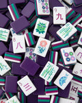 Royal Purple Modernist - Luxury American Mahjong Set