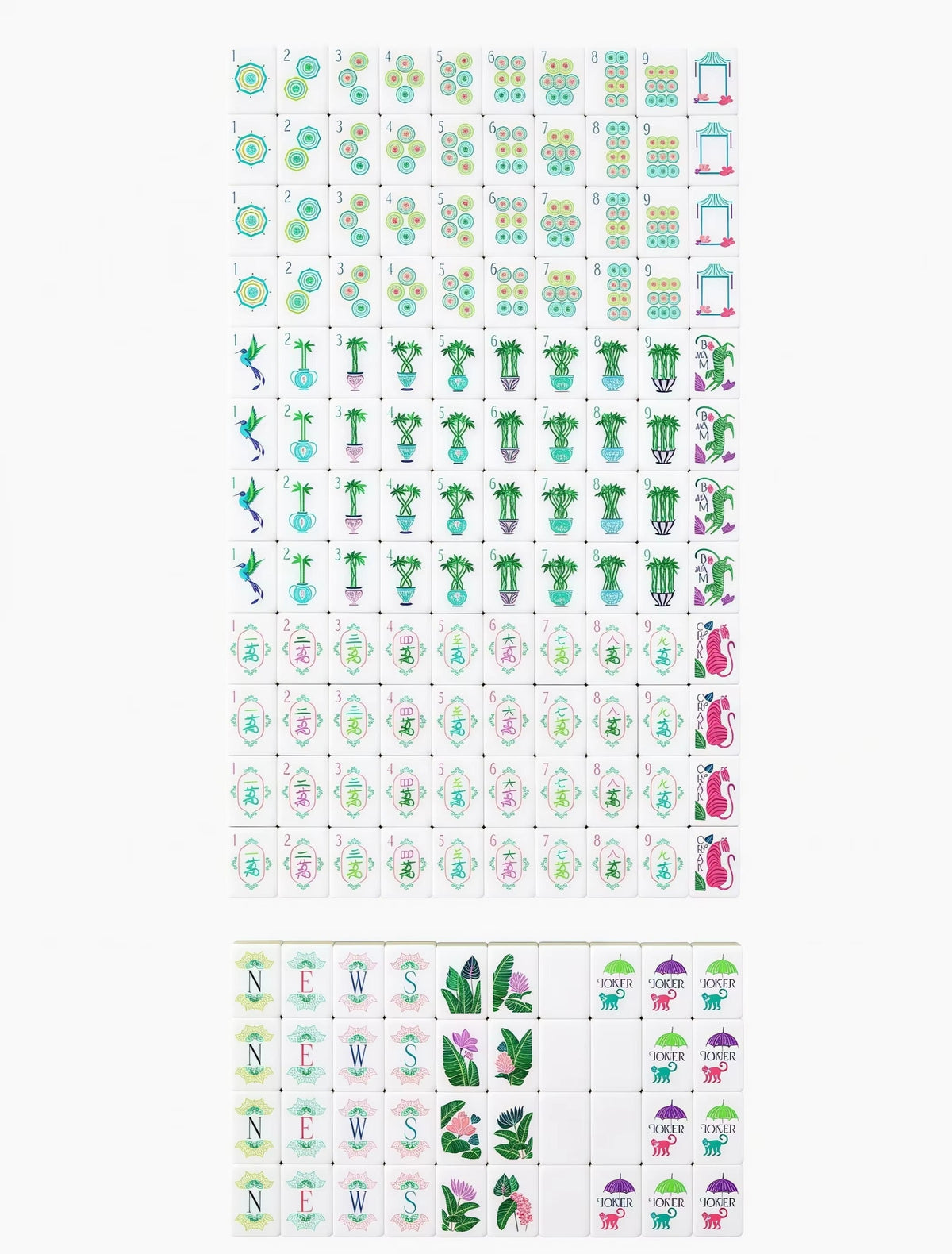 Architectural Series: Bamboo Inner-Print Set