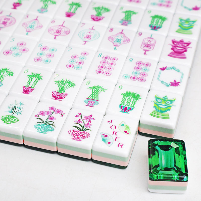 Architectural Series: Green Diamond Inner-Print
