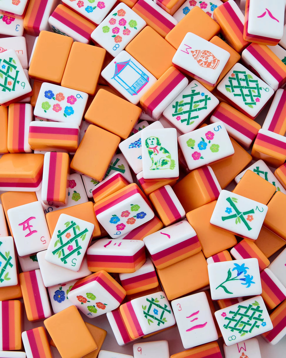 AXISIA Artisan 11 Three-Layer Hand-Painted – Luxury American Mahjong Set