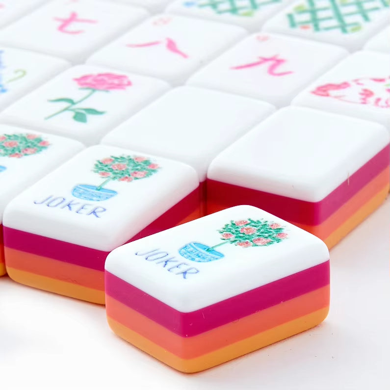 AXISIA Artisan 11 Three-Layer Hand-Painted – Luxury American Mahjong Set