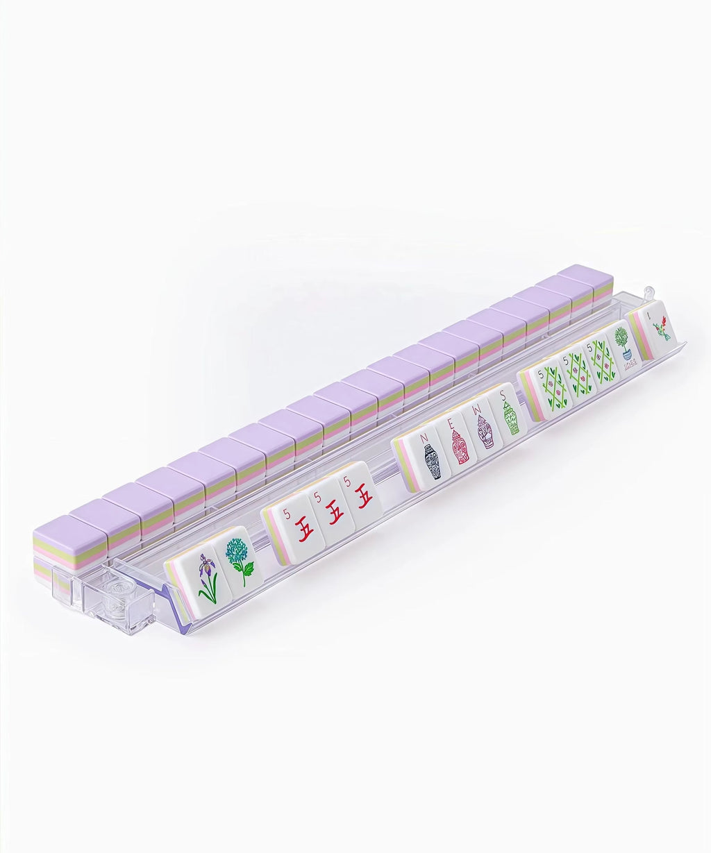 Lavender Bloom - Luxury American Mahjong Set