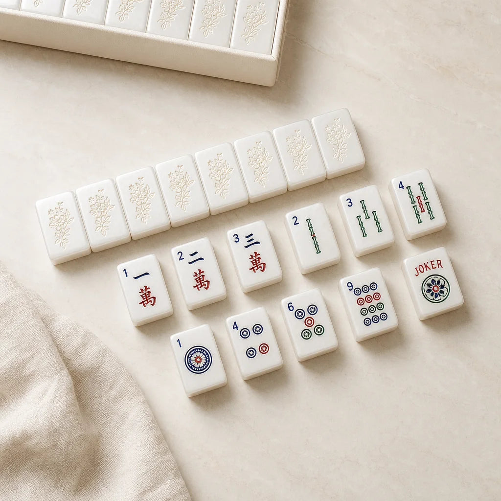 AXISIA Artisan: 19 Pearl White - styled flat lay on marble