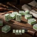 The Bamboo Madame Premium Resin Mahjong Set